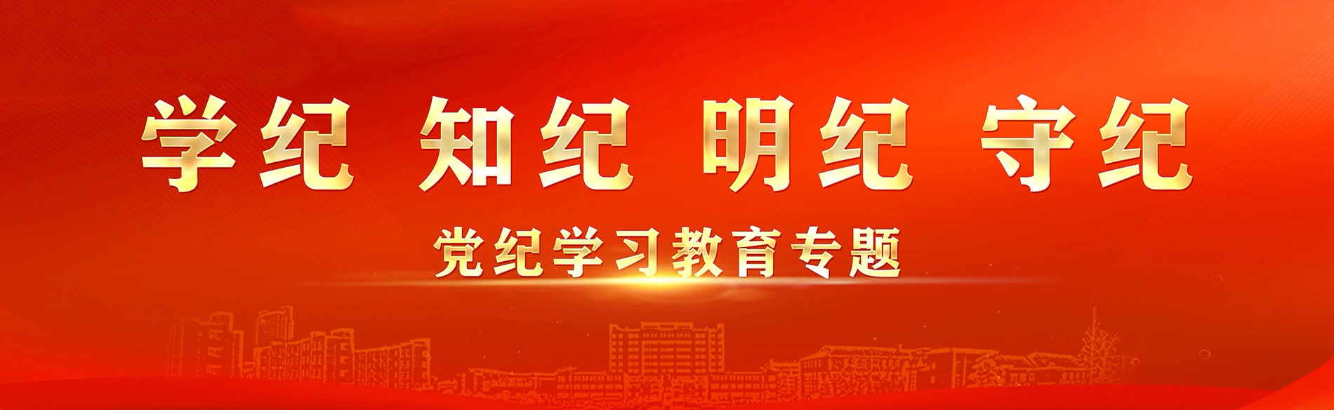 公司党纪学习教育专题